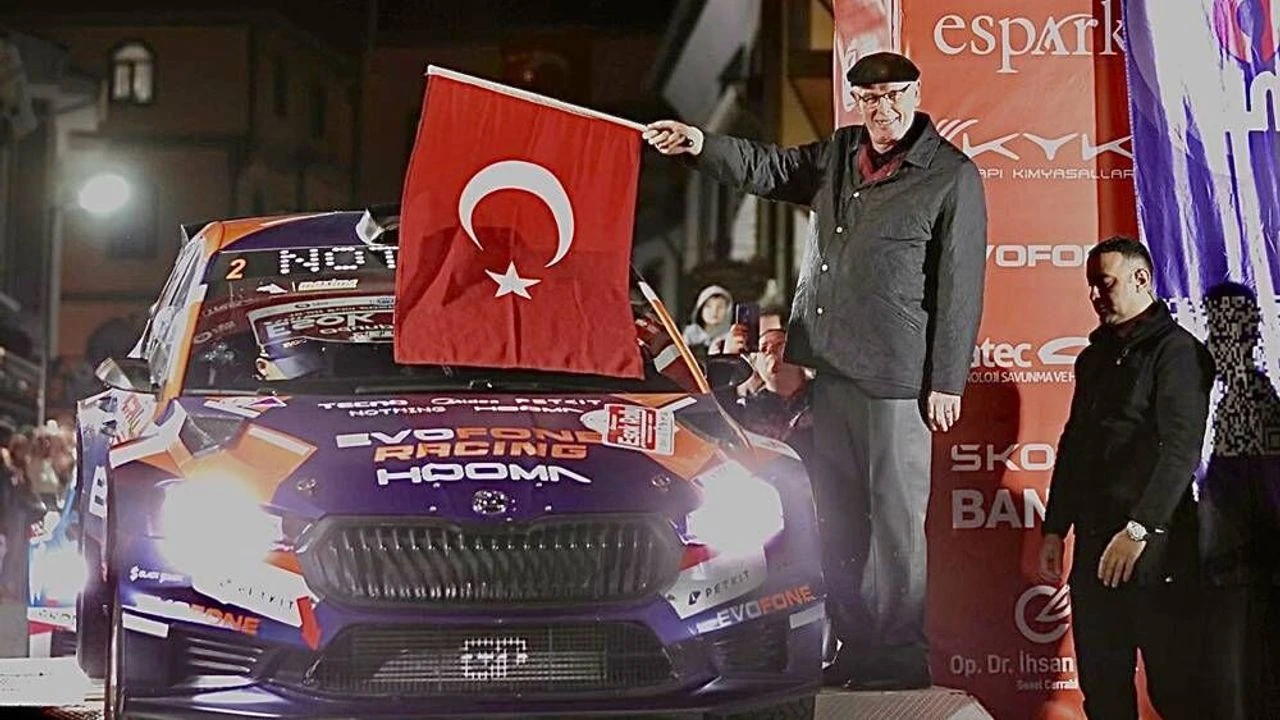 Eskişehir’de Odunpazarı ESOK Rally başladı: Startı Kazım Kurt verdi