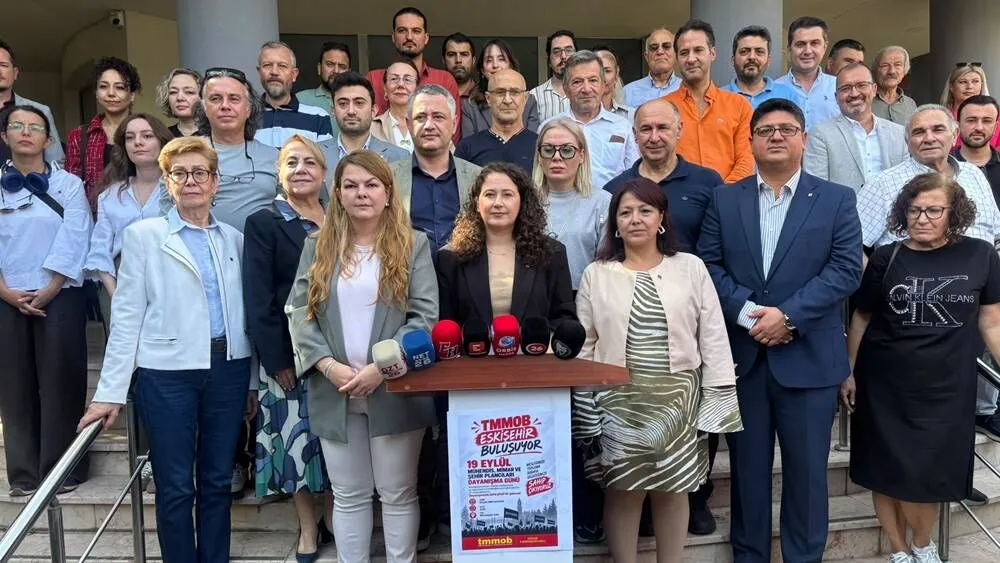 TMMOB Eskişehir’den 19 Eylül mesajı: “Sorunlarımız sürüyor”
