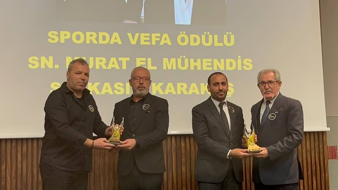 Kasım Karakaş’a Ayhan Taşçı Spor Ödülleri’nde Vefa Ödülü