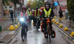 Brezilya'dan başlayan bisiklet yolculuğu Eskişehir'e uzandı