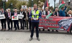 Eskişehir'den Gazze için çağrı: Emcet Saidoğlu Türkiye'nin İsrail politikasını eleştirdi