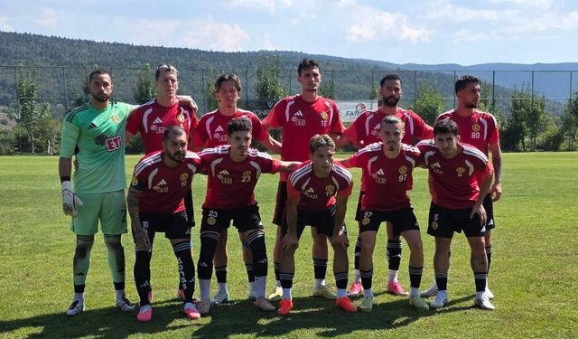 Eskişehirspor’un Bolu kampında gol sesi çıktı
