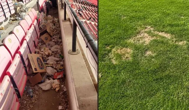 Eskişehirspor kazandı, stadyum tartışıldı: Zemin ve tribünler tepki çekti