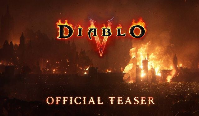Diablo V resmen duyuruldu: Oyuncuları Diablo’nun kazandığı bir dünya bekliyor
