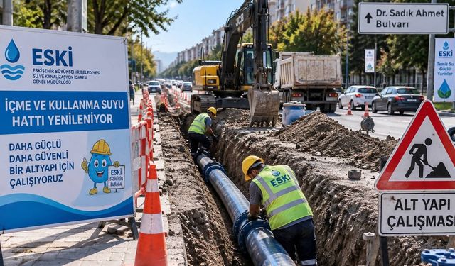 Eskişehir’de bir şerit 1 ay trafiğe kapatılacak