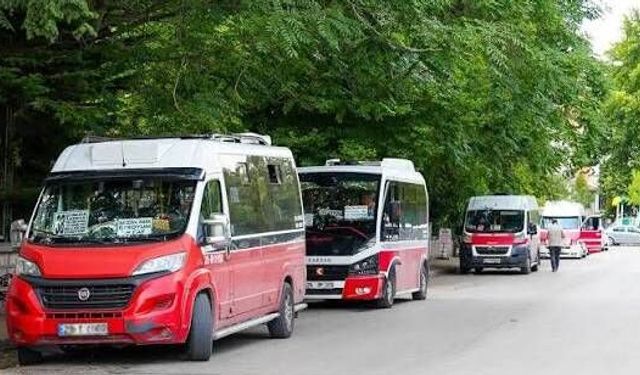 Eskişehir’de dolmuş ücretlerine zam: Yeni tarife 1 Ekim’de başlayacak