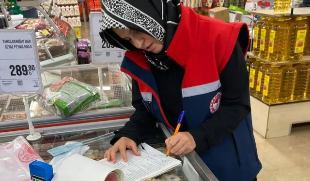 Eskişehir’de etiket ve kasa fiyatları denetlendi: 143 bin TL ceza