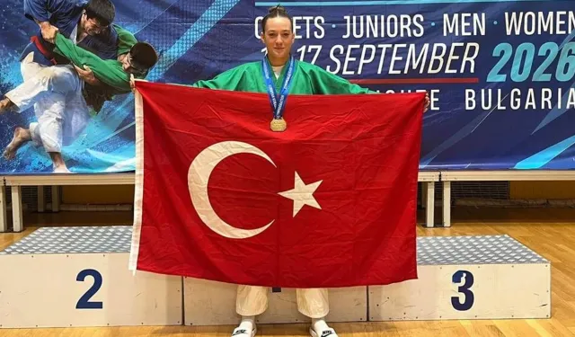 Eskişehirli Tuana Kambur Avrupa’nın zirvesine çıktı