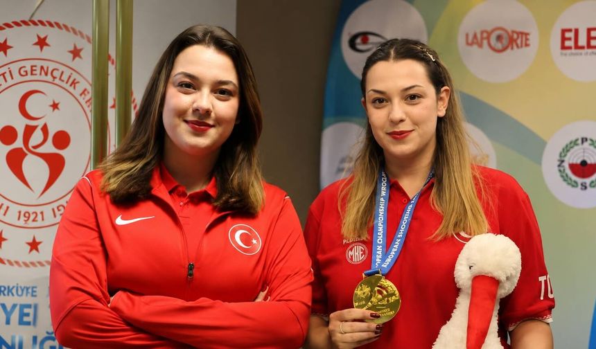 Milli sporcu İlayda Nur Çürük kürsünün zirvesinde