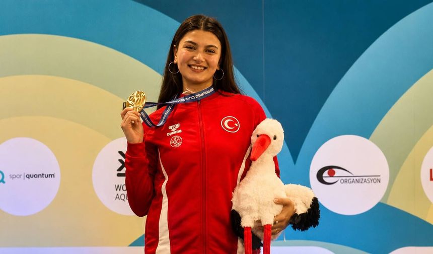 Milli sporcu Tuğba Bugur Avrupa'nın zirvesinde