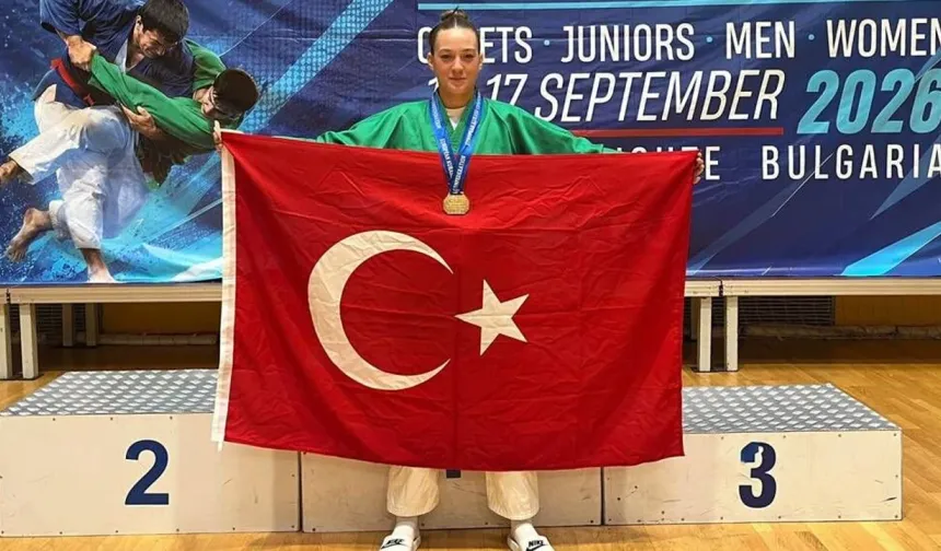 Eskişehirli Tuana Kambur Avrupa’nın zirvesine çıktı